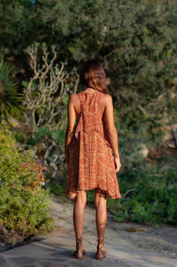 KALEIDOSCOPE RACER MINI DRESS